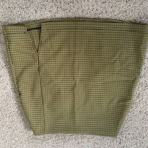 plaid urban outfitters skirt with slit NWT